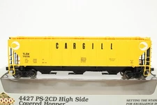 Proto HO Scale TLDX Cargill 4427 PS2CD High Side Covered Grain Hopper Car LN OB