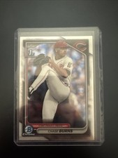 Chase Burns 2024 Bowman Draft 1st Bowman Chrome🔥 Reds Prospect