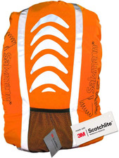 Coprizaino Rifrangente per Zaini - Impermeabile E Antipioggia Ad Alta Visibilità