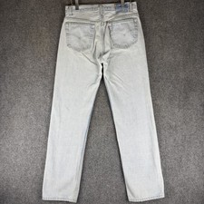 Vintage Levis 501 Jeans Men  s 31x30 Light Wash Blue Button Fly Made In USA 90s