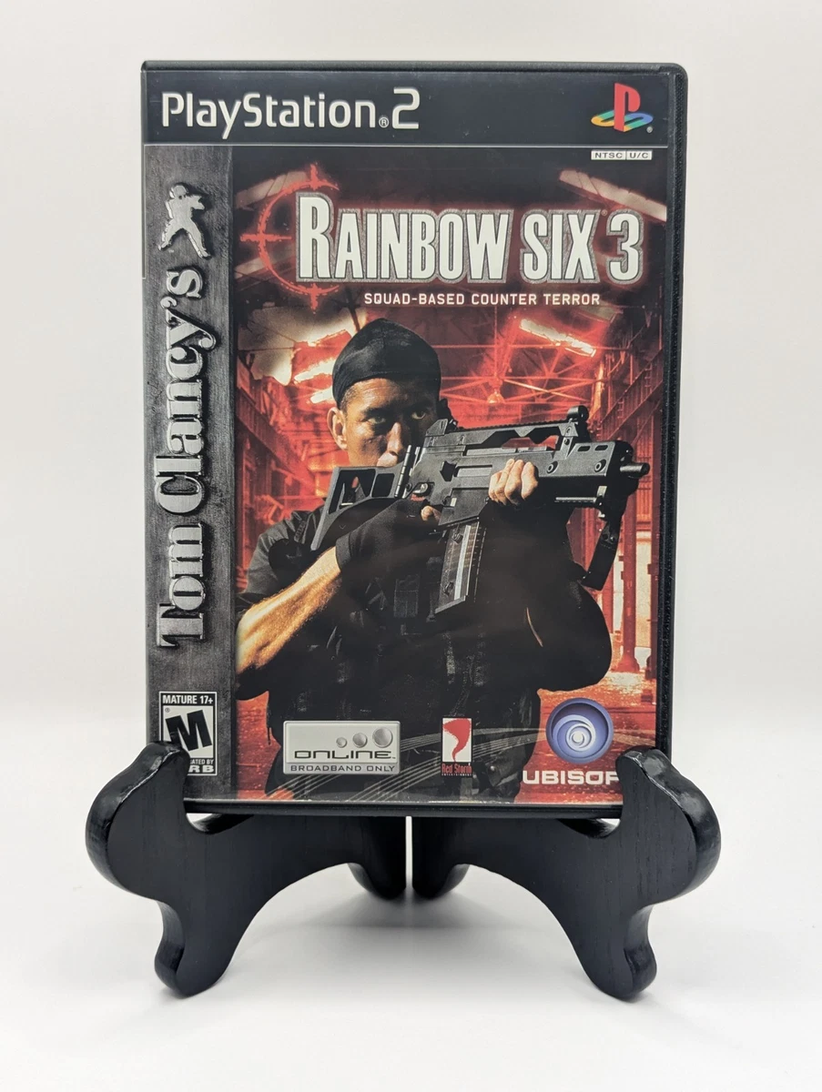 Lot De 2 Jeux PS2 D'infiltration : Tom Clancy's Rainbow Six 3 Et Splinter Cell - Version Française, état Correct