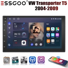 7" For VW Transporter T5 2004-2009 Apple CarPlay Car Stereo WiFi GPS BT FM Radio