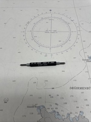 4-40 UNC-2B Thread Plug Gage Gauge GO PD .0958, HI PD .0991, Q-cut