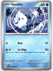 Vanillite 027/086 Scarlet & Violet: White Flare Common