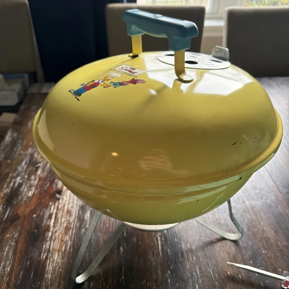 Parrilla de barbacoa Weber "Homer’s Smokey Joe" 10 aniversario de Los Simpson rara Foto 2 de 4