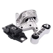 Engine Motor and Automatic Transmission Mount Set for Fiat 500 1.4L 2012-2018