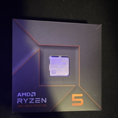 Brand new AMD Ryzen 5 7600X 7000 Series Processor 6-Core 12-Thread Desktop CPU