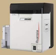 Avansia Stampante Evolis Dualside re-transfer per tessere plastiche in PVC USB, 