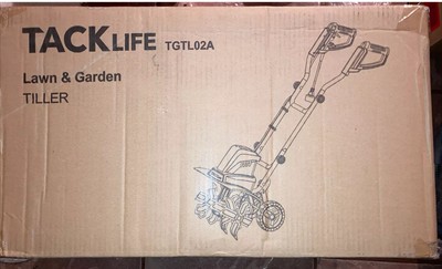 TACKLIFE Classic Tiller, 16-INCH Tilling Width, 8-INCH Working Depth TGTL02A