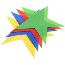 4 Pcs Teppichmarker F&uuml;r Zuhause Fu&szlig;balltrainingsmarkierungen Bodenflecken