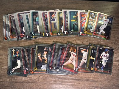 2025 Topps Chrome Baseball Base Cards with RC - Pick and Choose - Updated 8/11