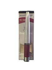 Max Factor Lipfinity EverLites Lipstick, 80 Mystical, READ Missing Topcoat