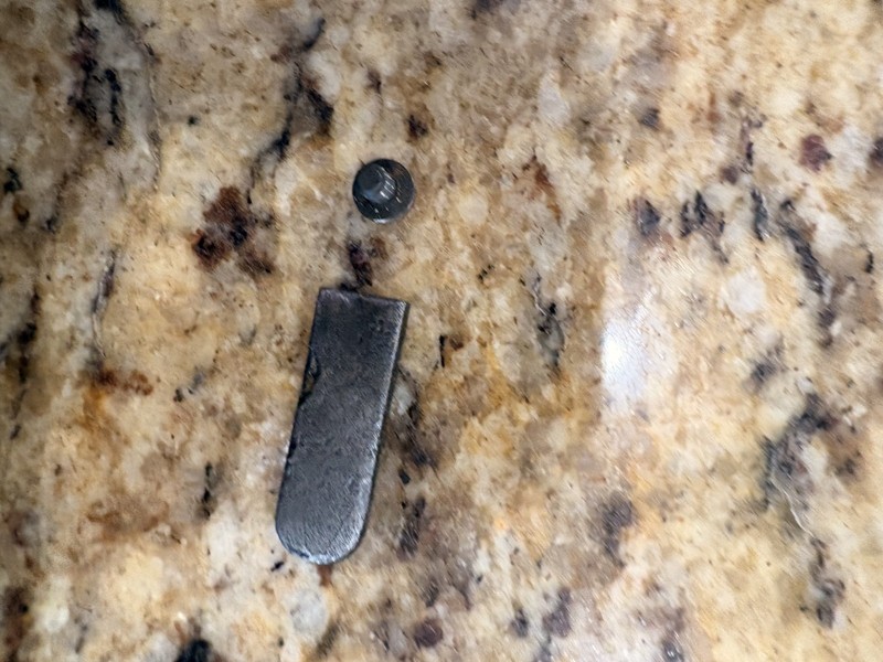 Winchester 1890, 1906, & 62A Slide Handle Cover and screw