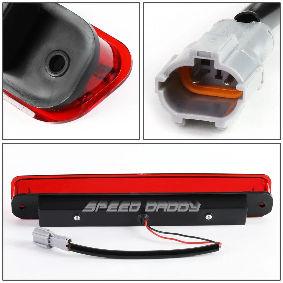 PARA HONDA RODEO ISUZU PASAPORTE 93-97 LED TERCERA LUZ DE FRENO TRASERA LÁMPARA ROJA Foto 4 de 4