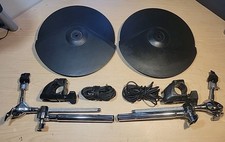 U20739 Roland 2 Pack  2x CY8 Crash w Cymbal Boom Arms Clamps  Cables Cy  G3D