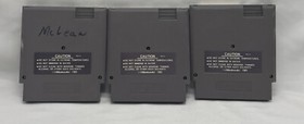 Nintendo NES Games Lot Dragon Spirit Double Dragon II Wizard Warriors & Tested