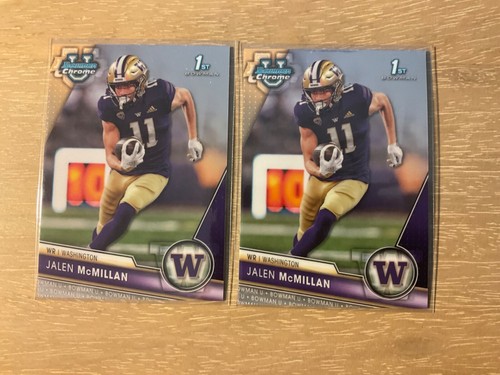 2023 Bowman University Chrome Football *You Pick $1 Base & Refractors * 40% OFF - Picture 123 of 171