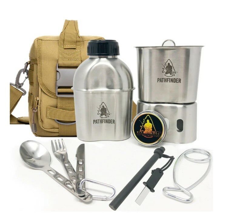 Pathfinder Camping Canteen Survival Cooking Nesting Travel