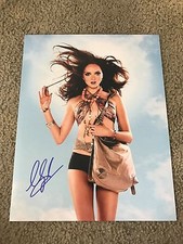 Lily Cole Autographed 11x14 Sexy Photo Snow White and the Huntsman Playboy 