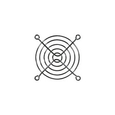 Fan Guard Finger Protective Grill 80mm 8cm 5 Ring Steel Nickel Silver 181215N