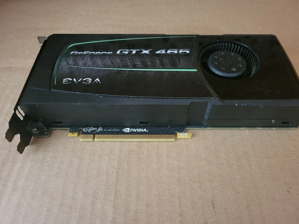 TARJETA GRÁFICA EVGA NVIDIA Geforce gtx 465 1gb gddr5 mini hdmi f6-2(3) Foto 3 de 4