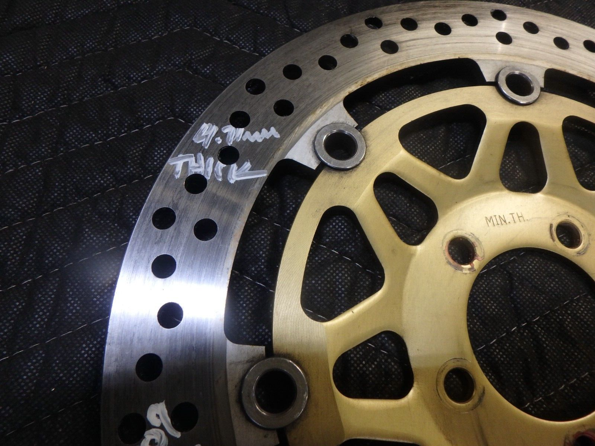 KAWASAKI ZX6R + ZZR600 FRONT BRAKE ROTORS P/N 41080-1442-A4 1123