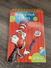 Dr Seuss Book - Flip And Flash Colors 2009 Learning Flashcards Spiral Bound Book
