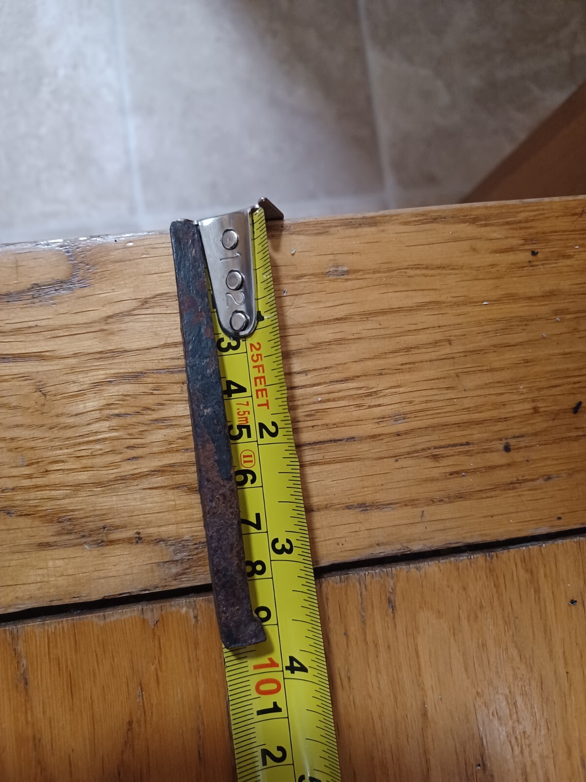 Vintage old style Iron Floorboard Clasp nails. 3.5inc eBay