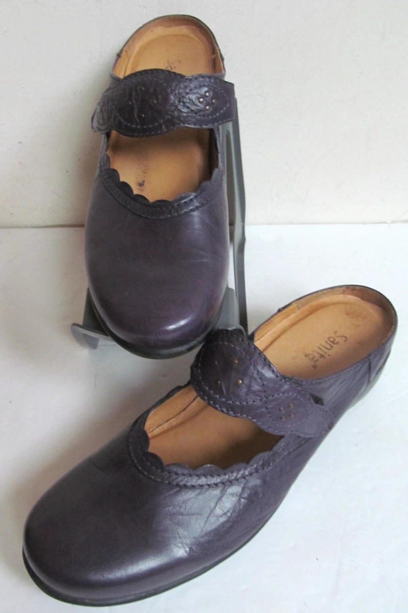 Escarpins Sanita Mary Janes - Cuir Verni Noir - Taille 6,5/37 - Occasion