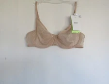 DKNY DK4S92 Unlined Demi Bra 34, 36 MSRP $44.00 NWT