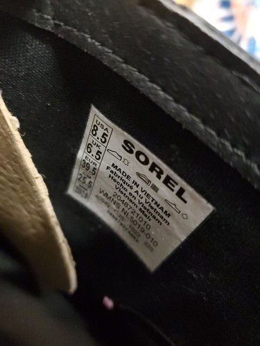 Sorel Emelie III Chelsea Waterproof Bootie Womens Sz 8.5 Black Leather NEW NWOB - Picture 9 of 10