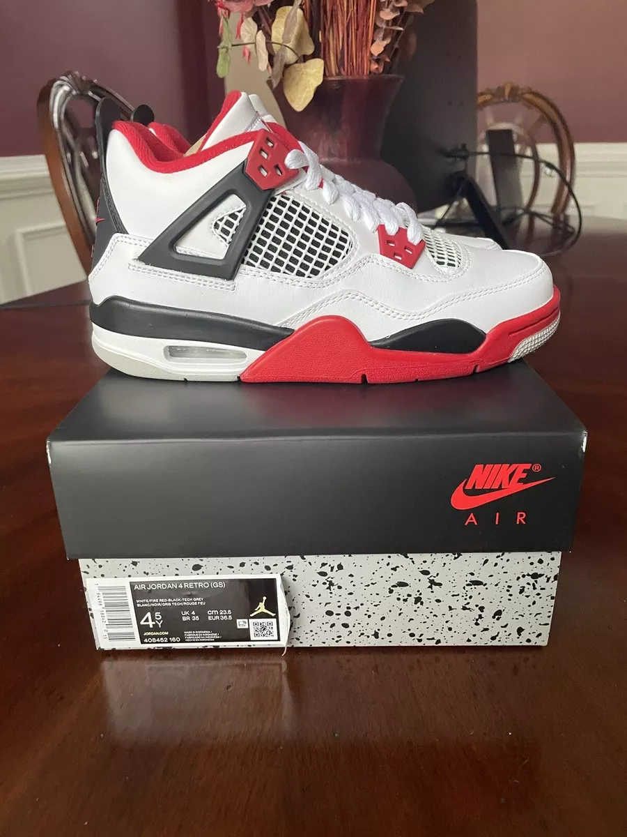 Air Jordan 4 Retro GS Fire Red 2020