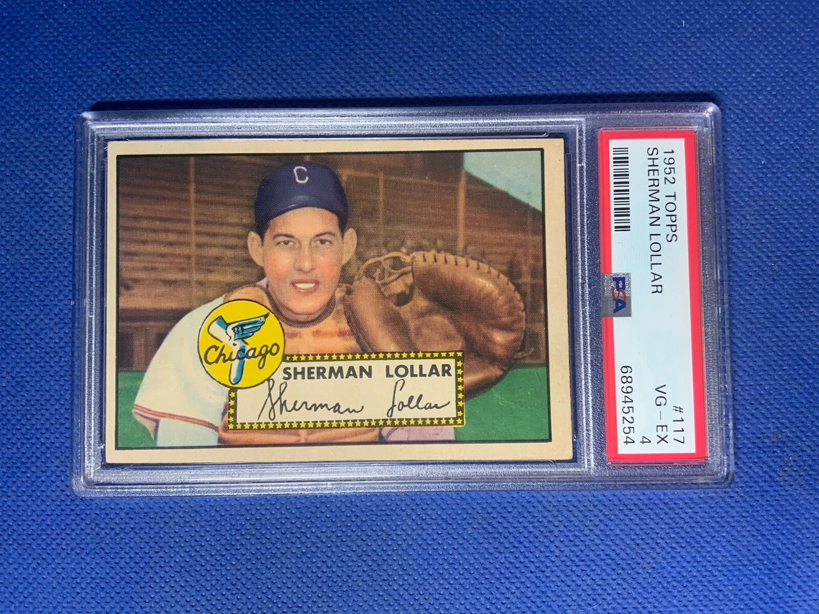 1952 Topps Sherman Lollar #117 PSA 4