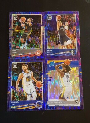 2020-21 Donruss Optic Basketball PURPLE SHOCK PRIZMS with Rated Rookies You Pick