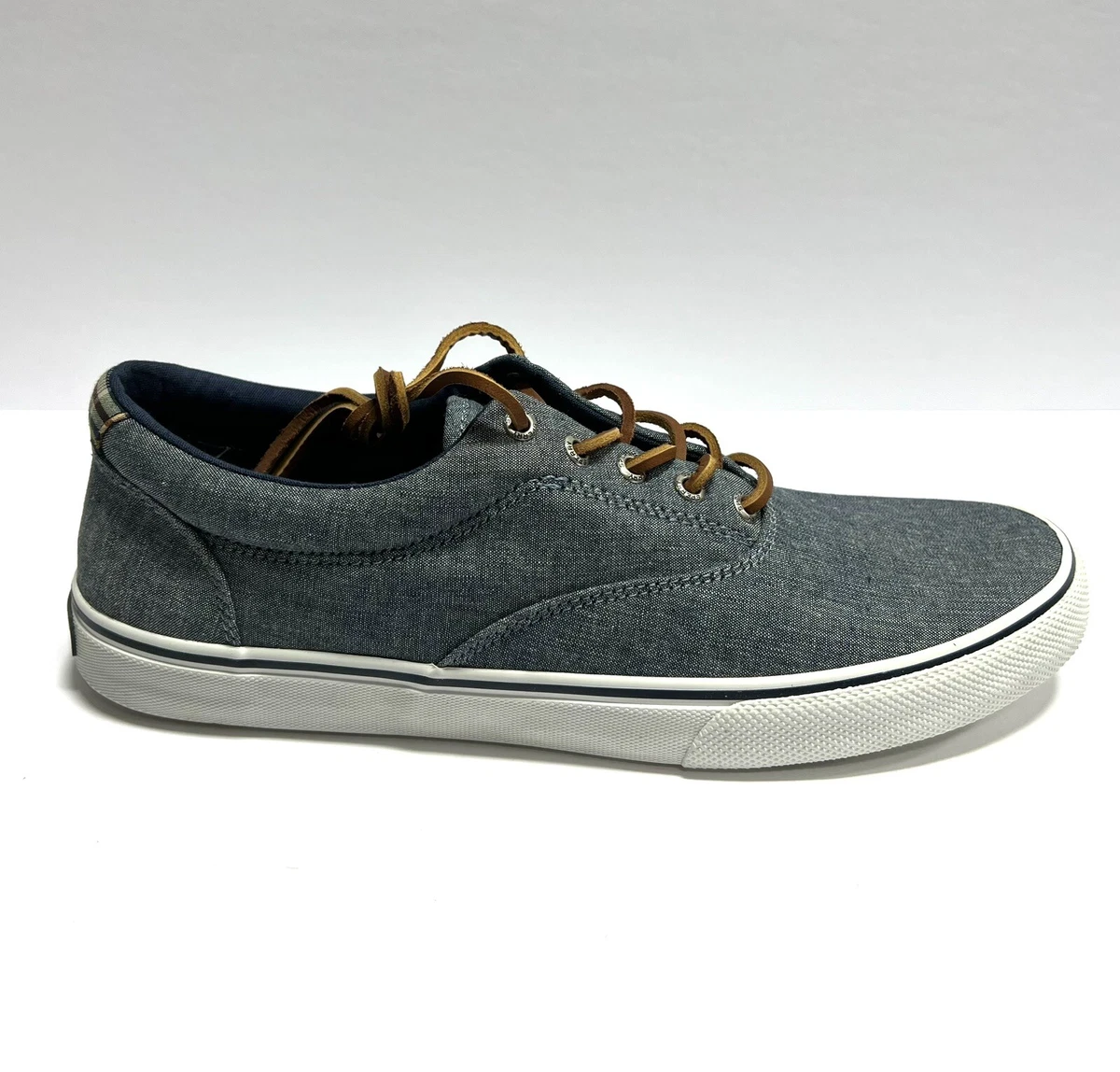 Sperry Mens Striper II Cvo Sneaker Gray 12W | eBay