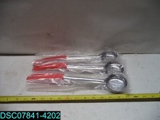 QTY 3: 2OZ 59ML Stainless Steel Portion Control Serving Spoon