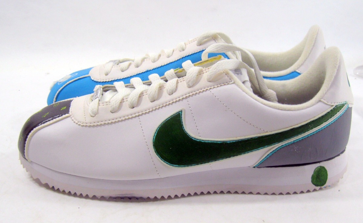 j*n様 ※海外限定※NIKE CORTEZ LOS ANGELES Nike 819719-110 Cortez Customized Painted Shoes Men size 10 | eBay