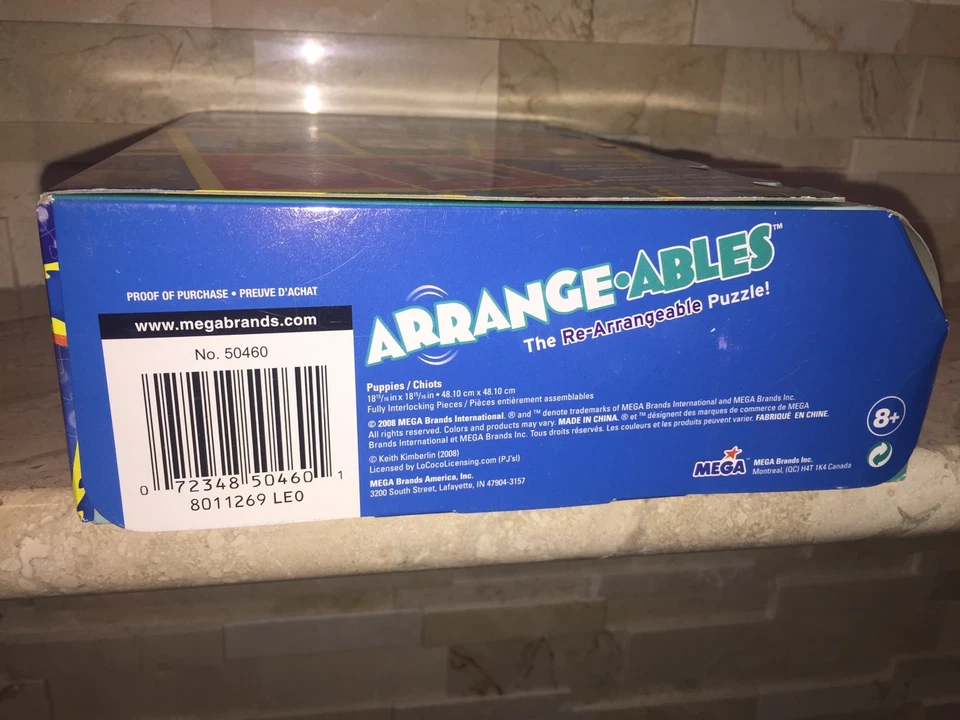 PUPPIES ARRANGEABLES JIGSAW PUZZLE CUTE BEAGLE DALMATIAN NEW - Image 3 of 3