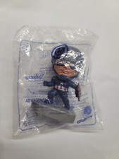 2019 McDonald's Marvel Avengers Captain America Happy Meal Toy New Sealed in Bag