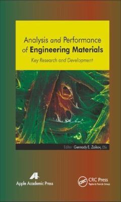 Analysis and Performance of Engineering Materials : Key Research and Developm...