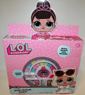 MGA LOL SURPRISE SECRET MESSAGE JEWELRY REVEL
