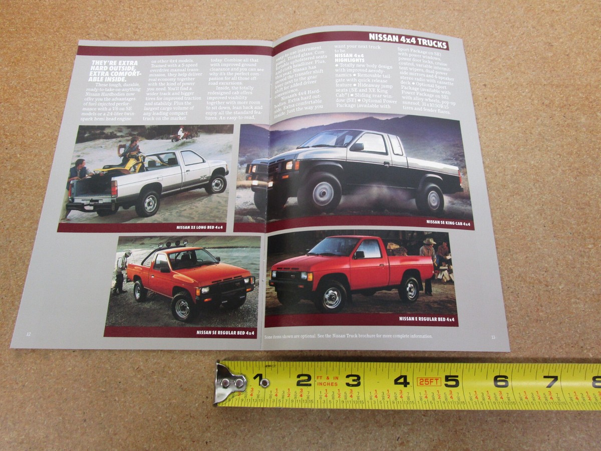 1986 Nissan Full Line sales brochure 16pgORIGINAL car truck 300ZX
