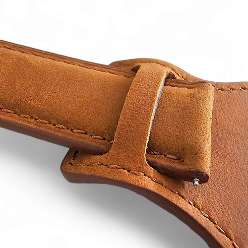 Leather Bund Watch Strap Band Handmade Mens Vintage Military Field 20 22 mm UK - Picture 48 of 88