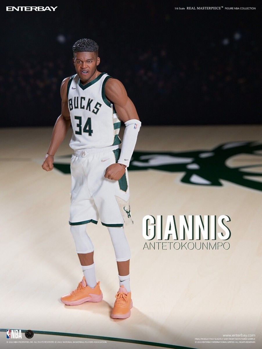 entarbay Giannis Antetokounmpo エンターベイ GIANNIS ANTETOKOUNMPO ENTERBAY 1/6 REAL MASTERPIECE