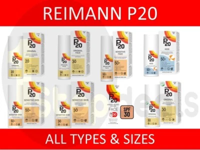 100/200ml Riemann P20 SPF 20 30 50 Once A Day Sun Cream Sunscreen Lotion & Spray