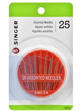 Compact Needles Assorted Sizes 25 Per Pack. Item 1733