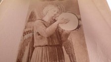 1890.Florence.Angel of the Tabernacle 4 (Angelico.Alinari photographie).18/25cm.