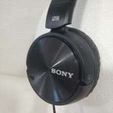 Sony MDR-ZX110NC Noise Canceling Headphones On Ear Black Good Ear Pads Tested