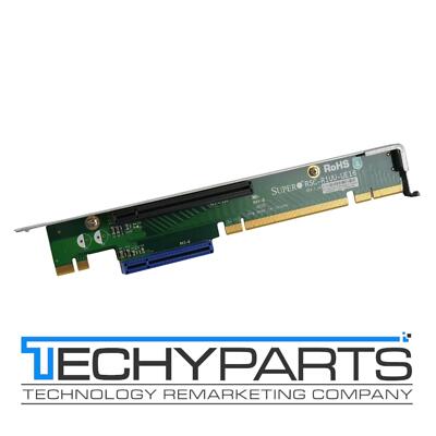 Supermicro RSC-R1UU-UE16/RSC-R1UU-E8R+ 1U UIO Riser Cards Left/Right Side w/ bkt