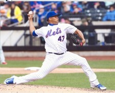 Hansel Robles New York Mets 8x10 Action Photo